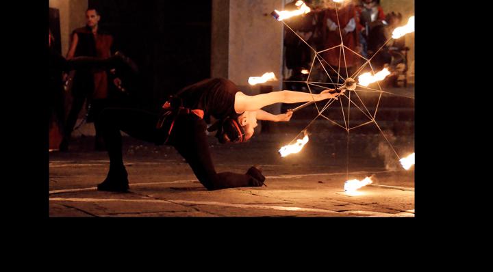 The Tuscany Fire Dancers - performance photo 5