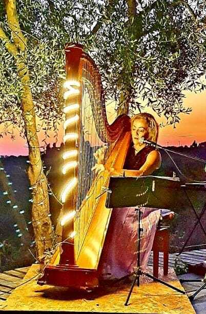 The Siena Harpist & Singer - performance photo 13