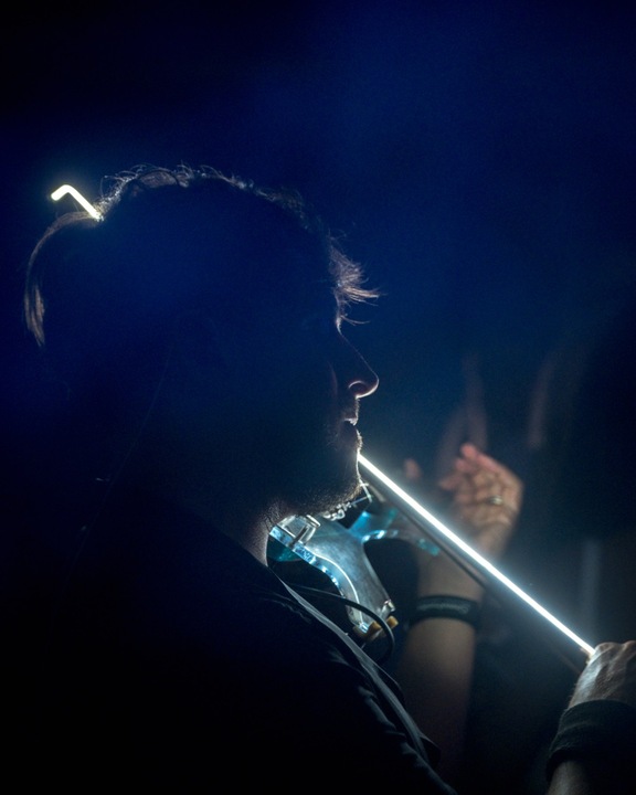 The LED Violinist - performance photo 27