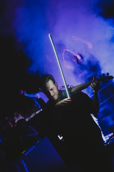 The LED Violinist - performance photo 21