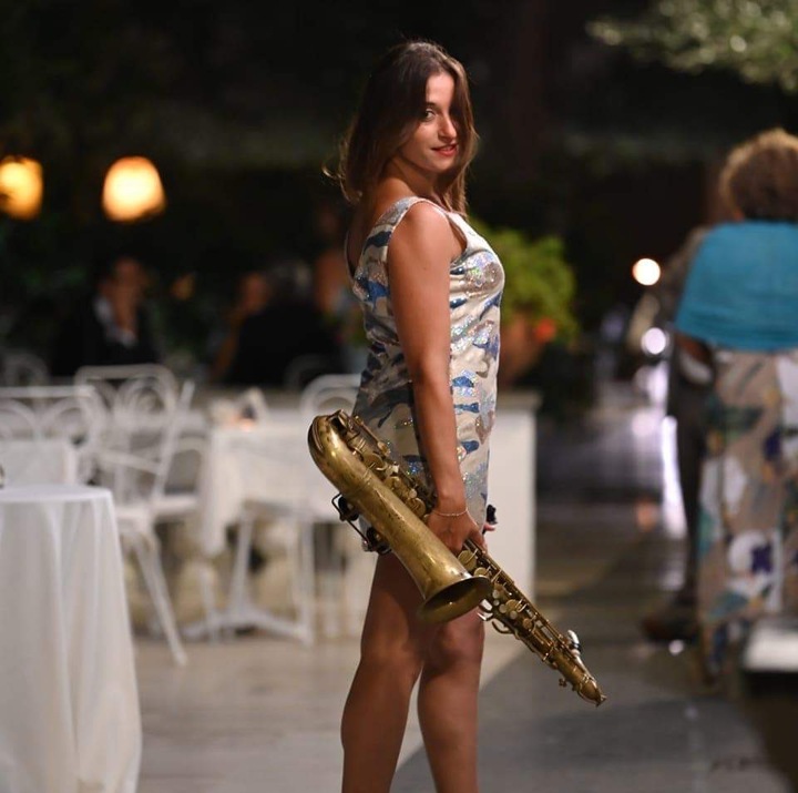 Cesca on Sax - performance photo 7