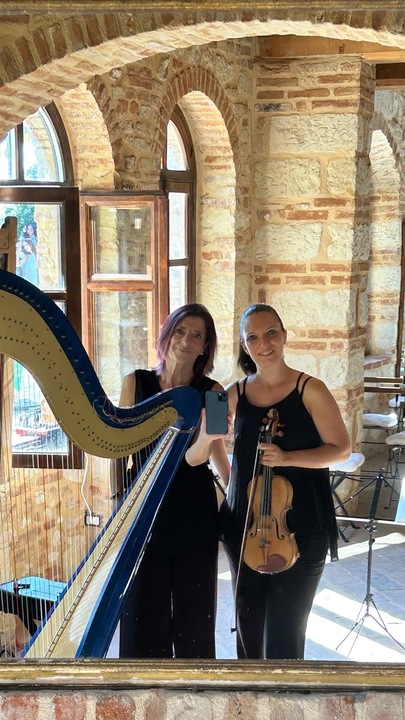 The Milan Harpist - performance photo 11